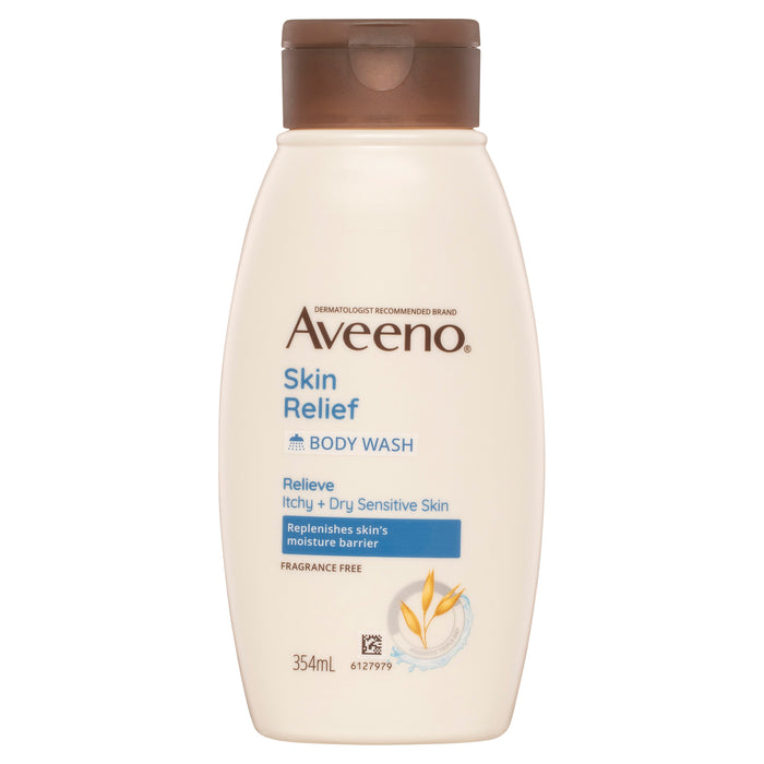 Aveeno Skin Relief Body Wash Fragrance Free 354ml.