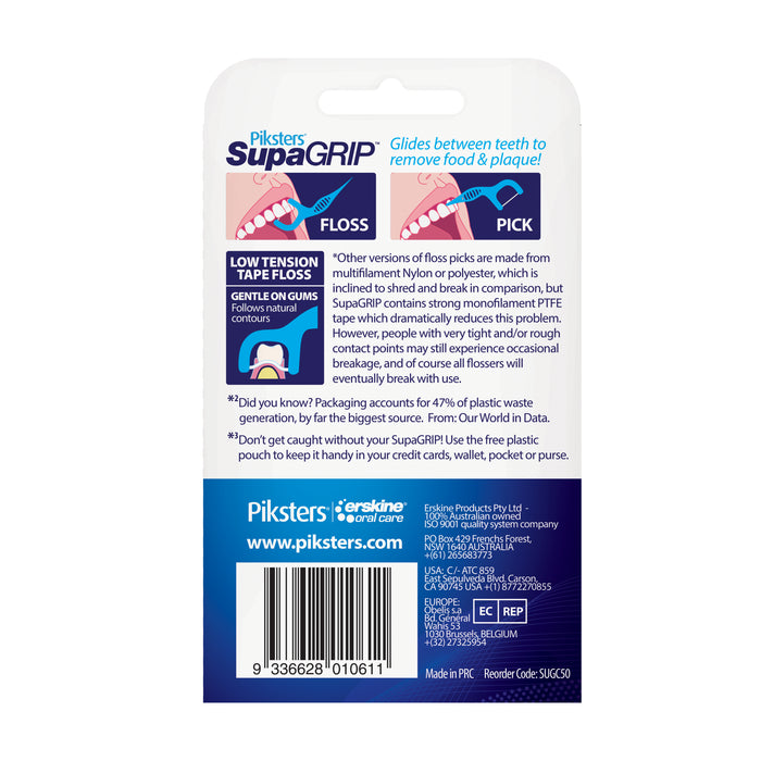 Piksters SupaGrips 50 Pack.