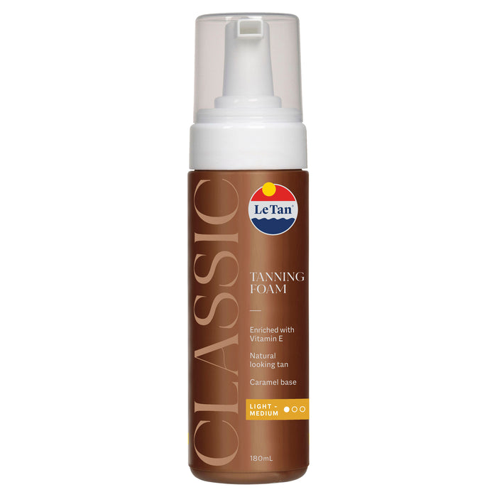 Le Tan Classic Foam Light/Medium 180ml