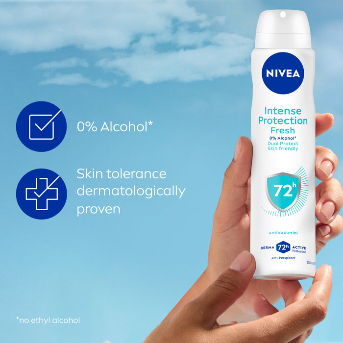 Nivea Deodorant Spray Intense Protection Fresh 250ml.