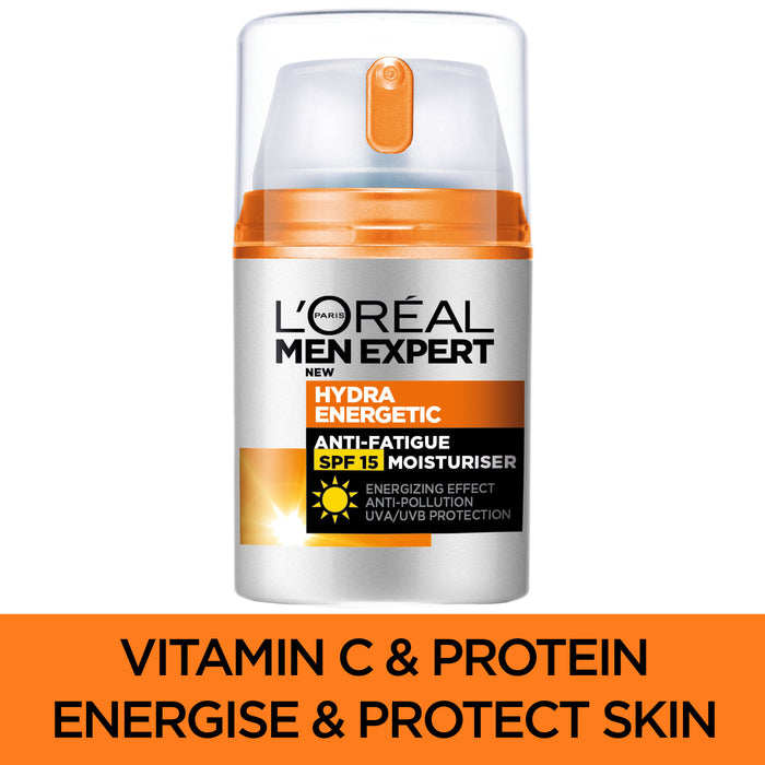 L'Oreal Men Hydra Energetic Moisturiser SPF15 50ml