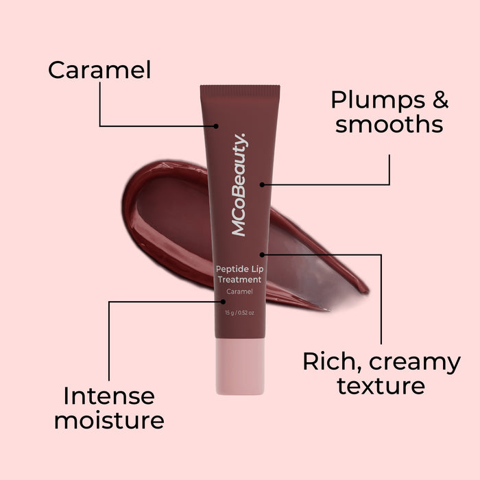 MCo Beauty Peptide Lip Treatment Caramel