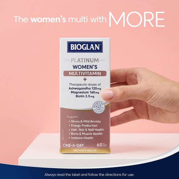 Bioglan Platinum Women's Multivitamin 60Tablets