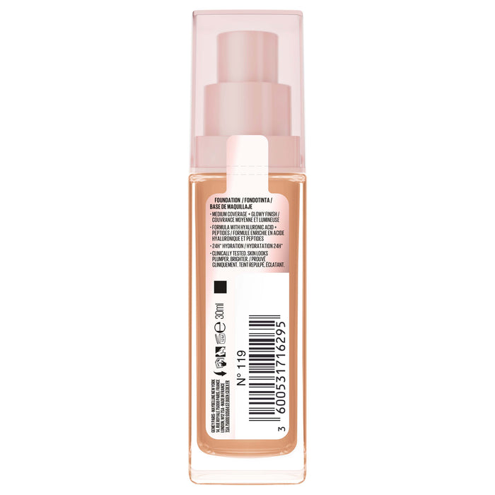 Maybelline Lifter Plump & Glow Foundation 119