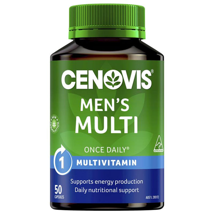 Cenovis Once Daily Men’s Multi 50 Capsules