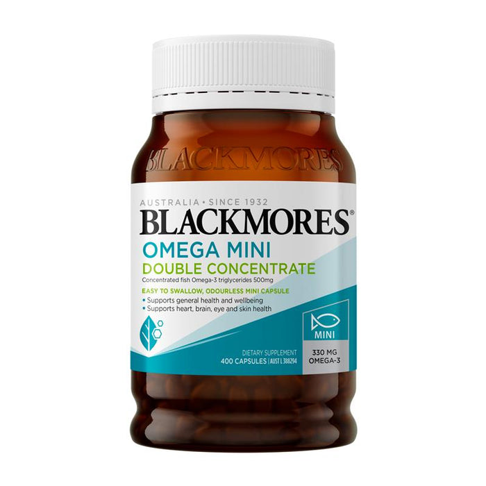 Blackmores Omega Mini Double Concentration 400 Capsules