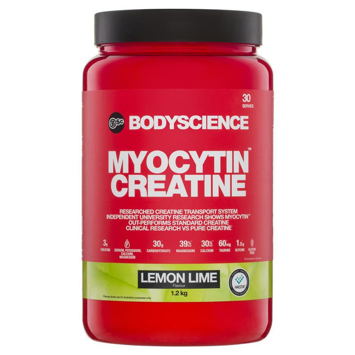 Body Science BSC Myocytin Creatine Lemon Lime 1.2kg