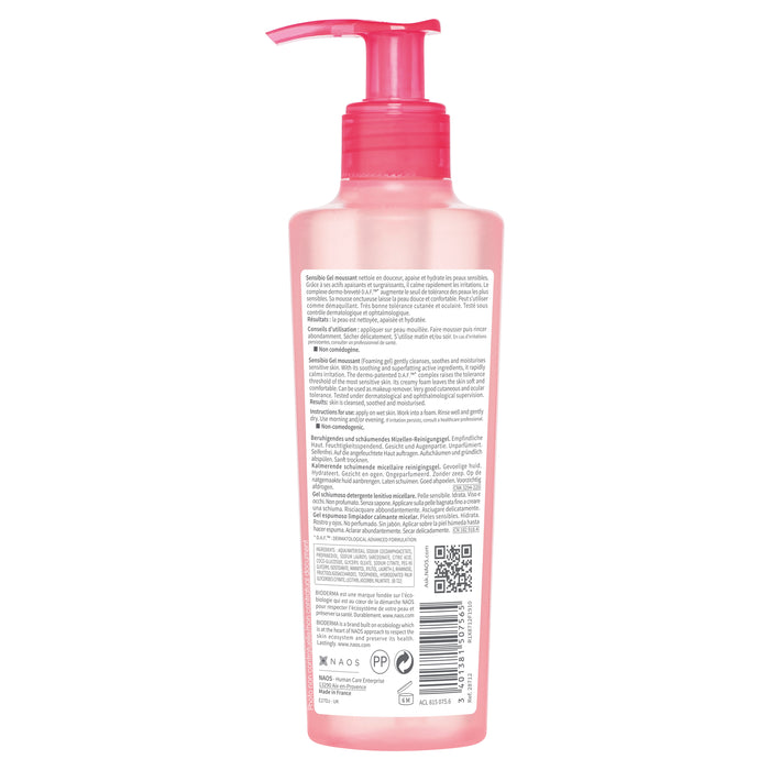 Bioderma Sensobio Gel Moussant Gel Cleanser 200ml