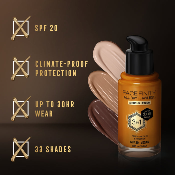Max Factor Face Infinity 3 In 1 Spf 20 W95 Hazelnut