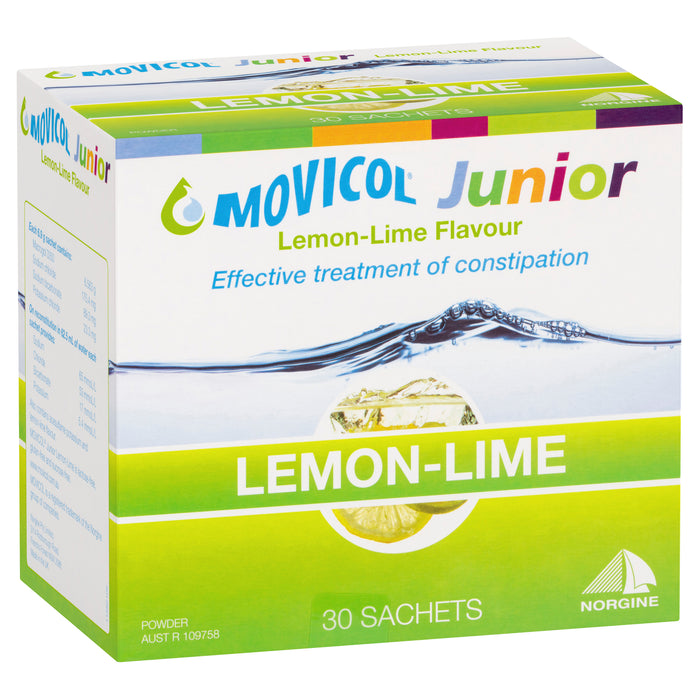 Movicol Sachets Junior Lemon-Lime 30