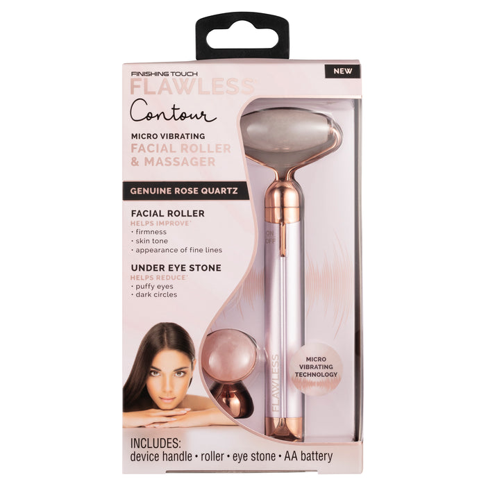 Finishing Touch Flawless Contour Facial Roller And Massager.