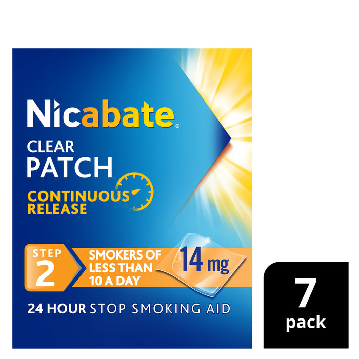 Nicabate Patch Clear 14mg 7