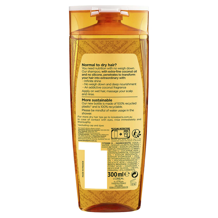 L'Oreal Elvive Extraordinary Oil Shampoo With Coconut Oil 300ml.