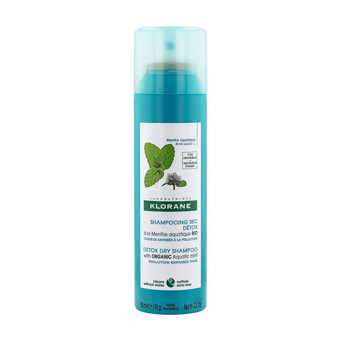 Klorane Aquatic Mint Detox Dry Shampoo 150ml