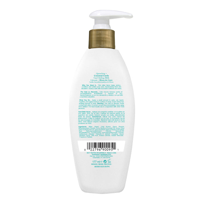 OGX Coconut Curls Styling Milk 177ml