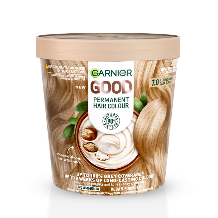 Garnier Good Hair Colour 7.0 Almond Creme Dark Blonde