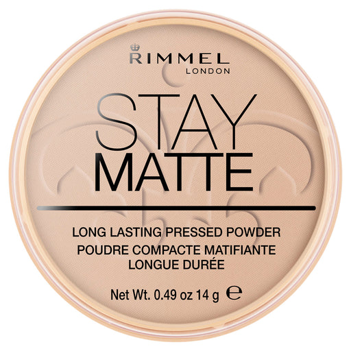 Rimmel Stay Matte Pressed Powder Silky Beige.
