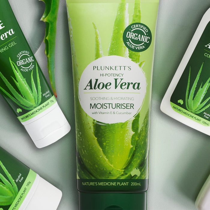 Plunkett Aloe Vera 90% Moisturiser + Vitamin E 200ml