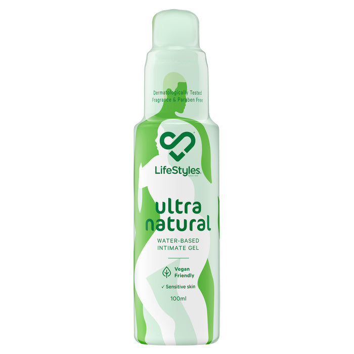Ansell Lifestyles Ultra Natural Intimate Gel 100ml.