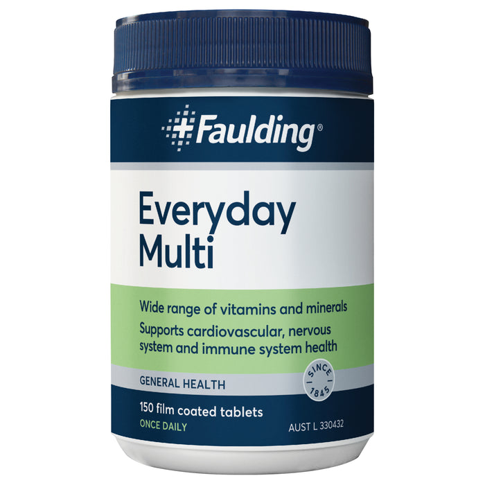 Faulding Remedies Everyday Multi 150 Tablets