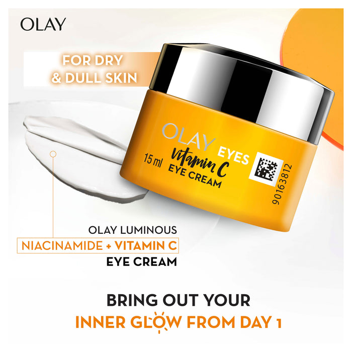 Olay Luminous Niacinamide Vitamin C Eye Cream 15ml