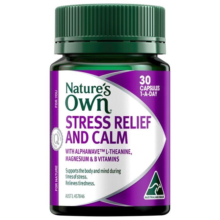 Nature's Own Stress Relief & Calm 30 Capsules