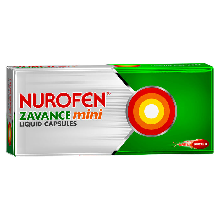 Nurofen Zavance Mini Liquid Capsules 16