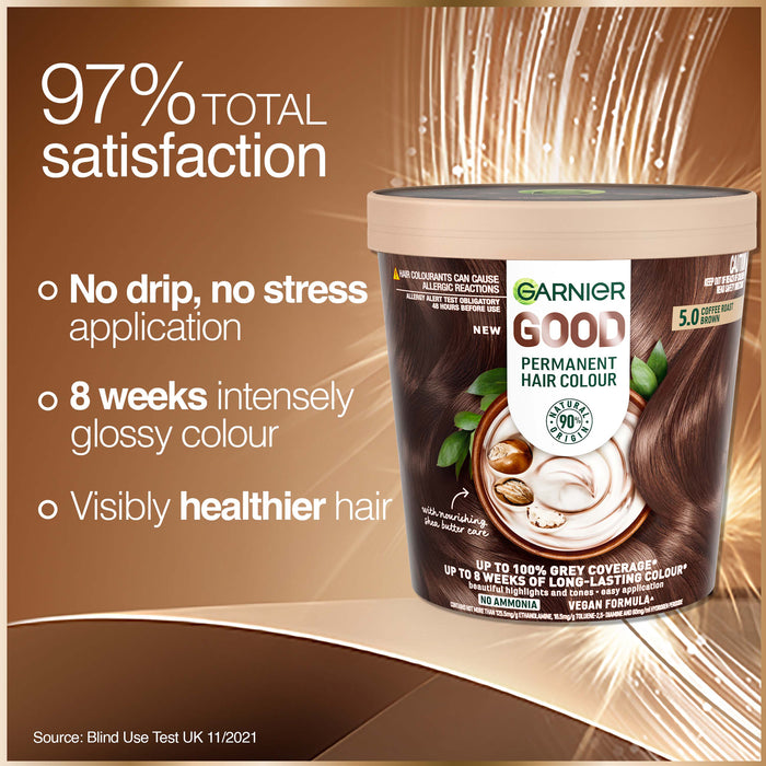 Garnier Good Hair Colour 5.0 Coffee Roast Brown