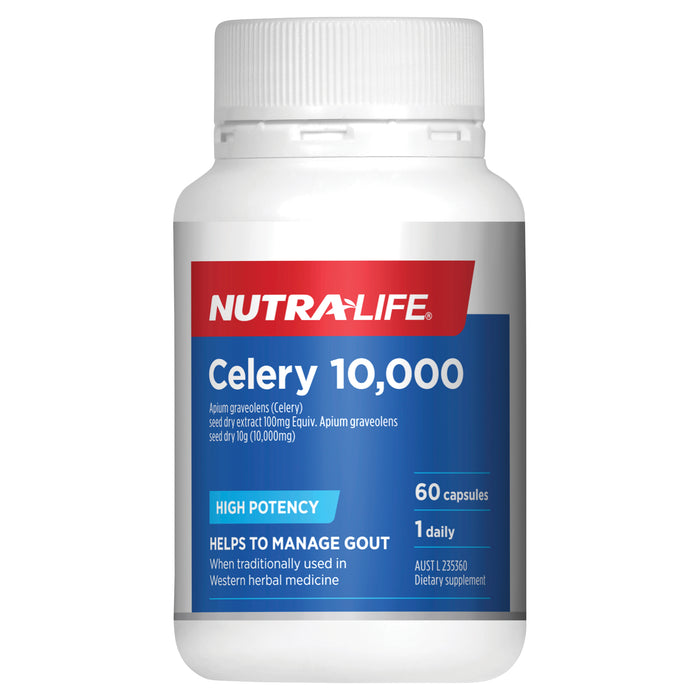 Nutra-Life Celery 10,000 Capsules 60