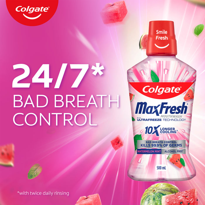 Colgate Max Fresh Mouthwash Watermelon 500ml