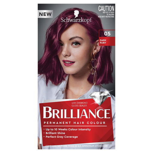 Schwarzkopf Brilliance 05 Dark Ruby NEW.