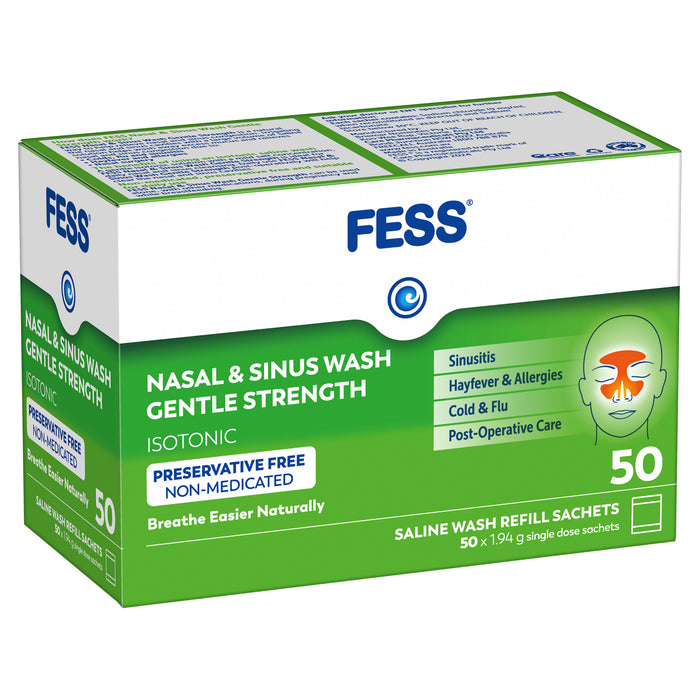 Fess Nasal & Sinus Wash Gentle Refill 50