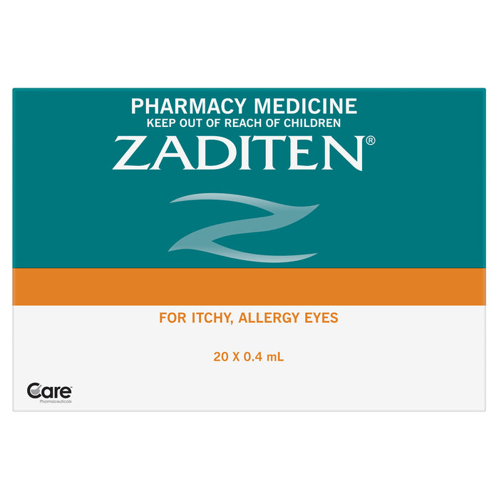 Zaditen Eye Drops 0.025% 20x0.4ml