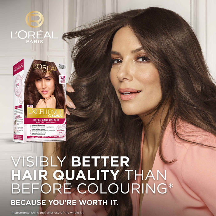 L'Oreal Excellence 5.15 Natural Frosted Brown