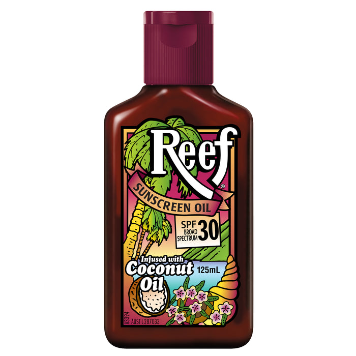 Reef Dry Sun Oil Coconut SPF30+ 125ml