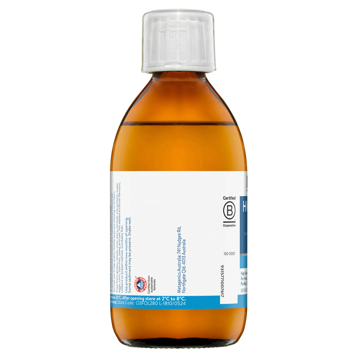 Ethical Nutrients Hi-Strength Liquid Fish Oil Fruit Punch 280ml