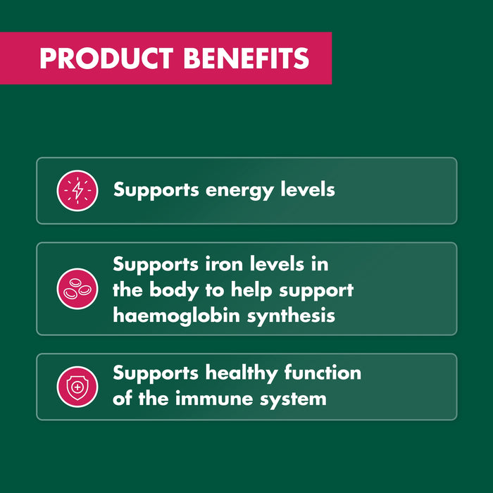 Nature's Own Iron Plus 50 Tablets