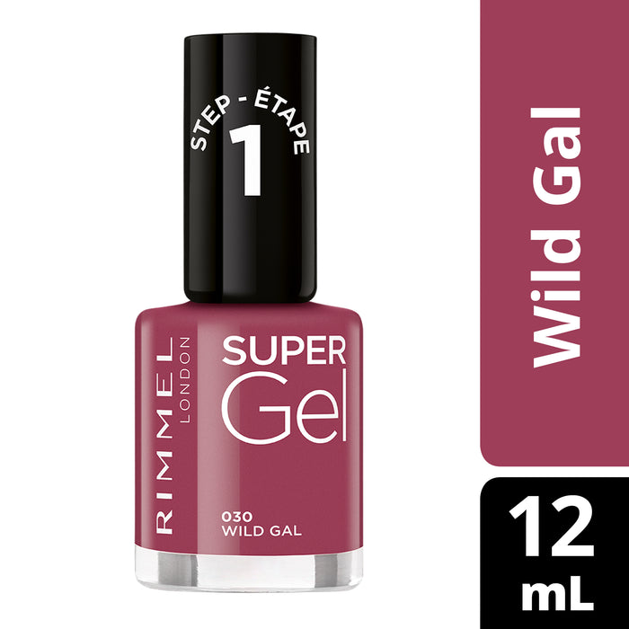 Rimmel Super Gel Nail Enamel Wild Gal.