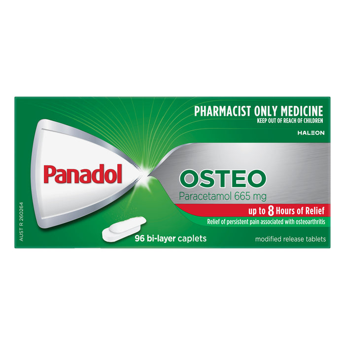 Panadol Osteo 665mg Caplets 96