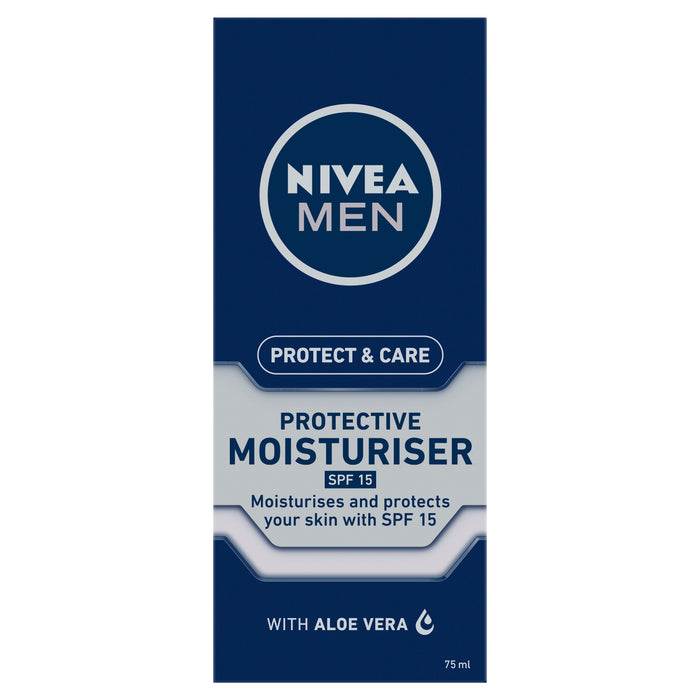 Nivea Men Gift Bag Feeling Protected Shaving Gel 200ml /Moisturiser 75ml/ Face Wash 150ml Gift Pack