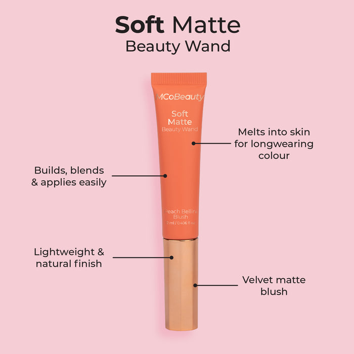 MCo Beauty Soft Matte Beauty Wand Cosmopolitan Blush