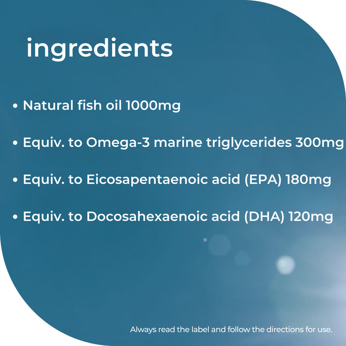 Nature's Way Fish Oil 1000mg 250 Capsules
