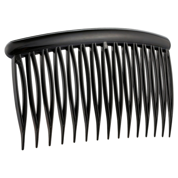 Lady Jayne Side Comb Black Pk4.