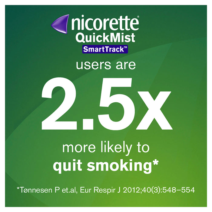 Nicorette Quick Mist Smart Track Freshmint 1x150.
