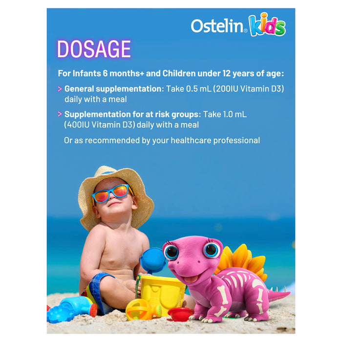 Ostelin Vitamin D 1000Iu Kids Liquid 20ml