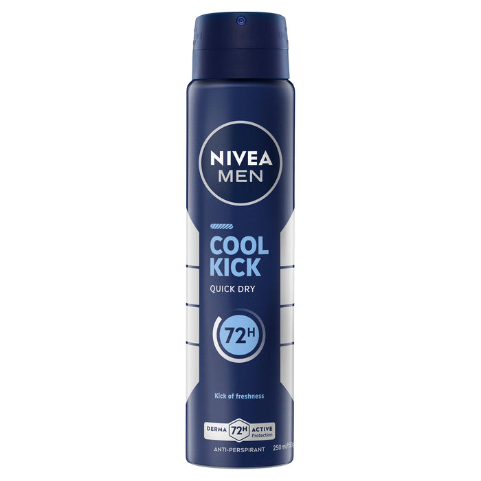 Nivea Men Deodorant Cool Kick Aerosol 250ml.