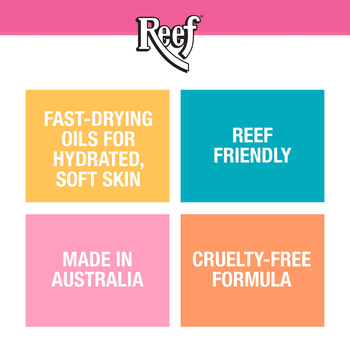 Reef Dry Sun Oil Coconut SPF30+ 125ml