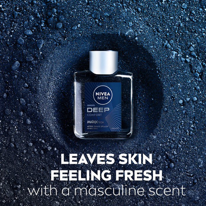 Nivea Men After Shave Splash Deep Comfort 100ml.