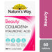 Nature's Way Beauty Collagen + Hyaluronic 60 Tablets.