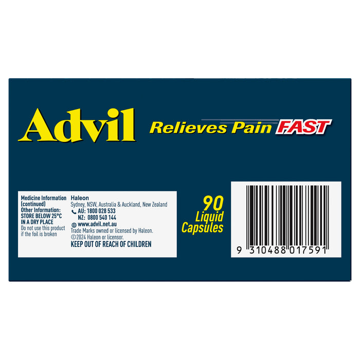 Advil Liquid Capsules 90